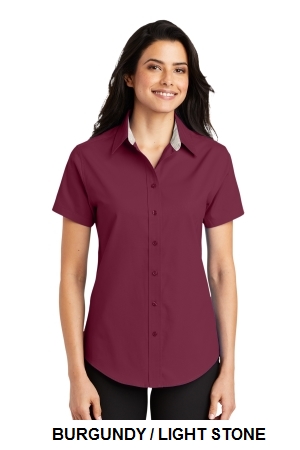 Port Authority - Ladies Short Sleeve Easy Care Shirt. (L508)